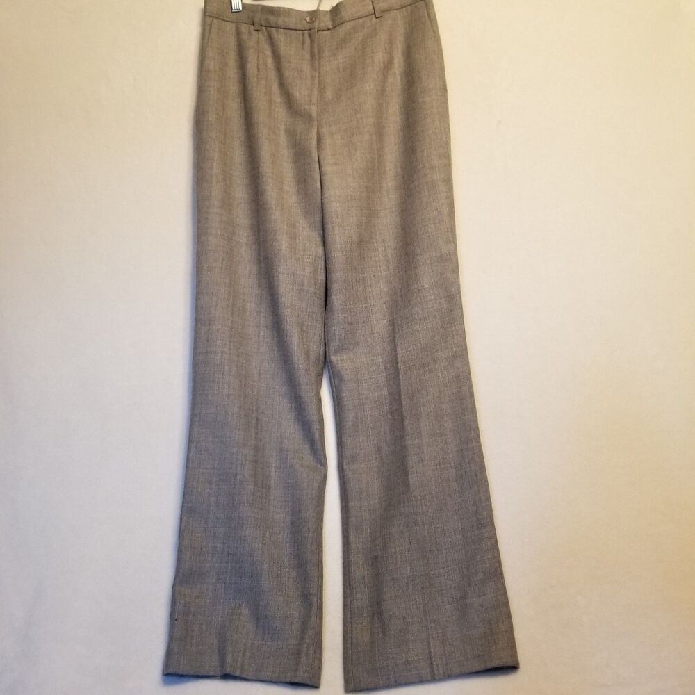 Pendleton 8P Petite Pants Trousers Grey Wool Lined Office Career Business